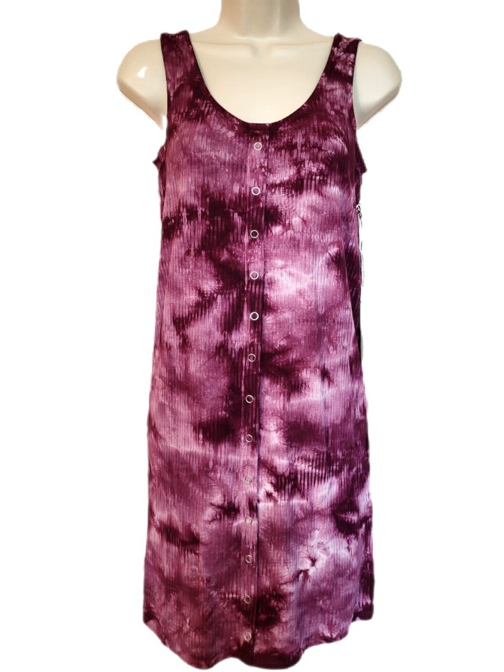 *NEW* FOREVER 21 Purple Tie Dye Bodycon Dress Size Medium